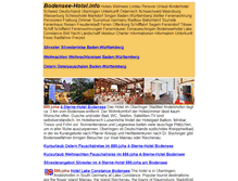 Tablet Screenshot of bodensee-hotel.info